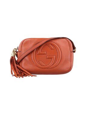 Gucci Soho Orange Leather Messenger